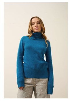 Just Cashmere Kaszmirowy golf "Lexie" w kolorze niebieskim ze sklepu Limango Polska w kategorii Swetry damskie - zdjęcie 188609068
