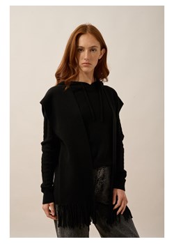 Just Cashmere Kaszmirowy sweter "Victoire" w kolorze czarnym ze sklepu Limango Polska w kategorii Swetry damskie - zdjęcie 188609487