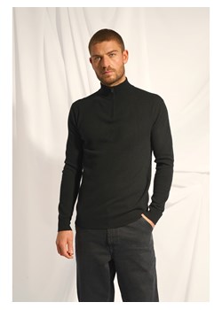 Just Cashmere Kaszmirowy sweter "Bradley" w kolorze czarnym ze sklepu Limango Polska w kategorii Swetry męskie - zdjęcie 188609607