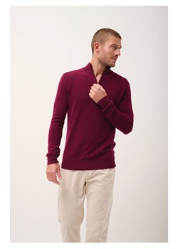 Just Cashmere Kaszmirowy sweter "Bradley" w kolorze bordowym ze sklepu Limango Polska w kategorii Swetry męskie - zdjęcie 188609616