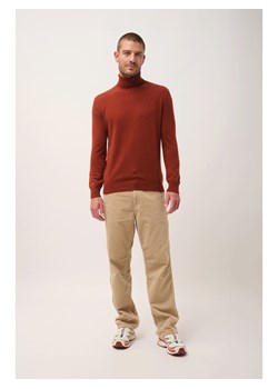 Just Cashmere Kaszmirowy golf "Connor" w kolorze jasnobrązowym ze sklepu Limango Polska w kategorii Swetry męskie - zdjęcie 188609668