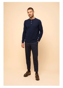 Just Cashmere Kaszmirowy sweter "Guzman" w kolorze granatowym ze sklepu Limango Polska w kategorii Swetry męskie - zdjęcie 188609807