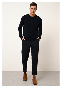 Just Cashmere Kaszmirowy sweter "Howard" w kolorze granatowym ze sklepu Limango Polska w kategorii Swetry męskie - zdjęcie 188609828