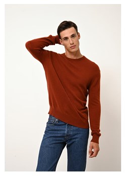 Just Cashmere Kaszmirowy sweter "Howard" w kolorze ceglanym ze sklepu Limango Polska w kategorii Swetry męskie - zdjęcie 188609846