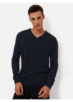 Just Cashmere Kaszmirowy sweter "Nathan" w kolorze granatowym ze sklepu Limango Polska w kategorii Swetry męskie - zdjęcie 188609889