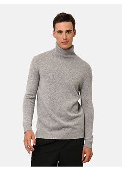 Just Cashmere Kaszmirowy golf "Sacha" w kolorze szarym ze sklepu Limango Polska w kategorii Swetry męskie - zdjęcie 188609999