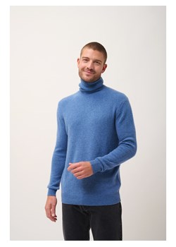 Just Cashmere Kaszmirowy golf "Sacha" w kolorze niebieskim ze sklepu Limango Polska w kategorii Swetry męskie - zdjęcie 188610008