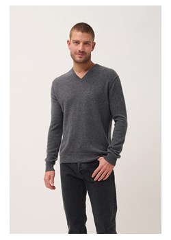 Just Cashmere Kaszmirowy sweter "Tom" w kolorze antracytowym ze sklepu Limango Polska w kategorii Swetry męskie - zdjęcie 188610065