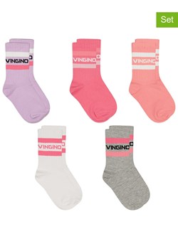 Vingino Skarpety (5 par) w różnych kolorach ze sklepu Limango Polska w kategorii Skarpetki dziecięce - zdjęcie 188611937