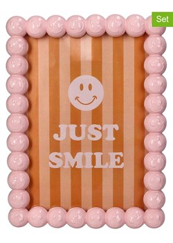 Kersten Ramki (2 szt.) "Smiley" w kolorze jasnoróżowym na zdjęcia ze sklepu Limango Polska w kategorii Ramki na zdjęcia - zdjęcie 188614465