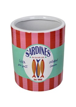 Kersten Doniczka w kolorze czerwono-jasnoróżowo-zielonym - wys. 15,5 x Ø 13 cm ze sklepu Limango Polska w kategorii Doniczki i osłonki - zdjęcie 188614476