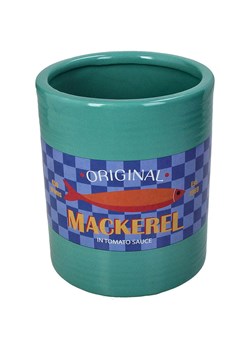 Kersten Doniczka "Mackerel" w kolorze zielono-niebieskim - wys. 15,5 x Ø 13 cm ze sklepu Limango Polska w kategorii Doniczki i osłonki - zdjęcie 188614478