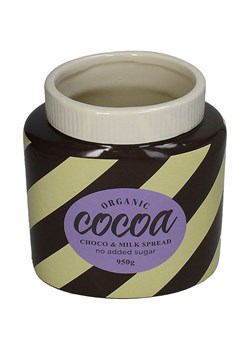 Kersten Doniczka "Cocoa" w kolorze fioletowo-czarno-beżowym - 16,5 x 17 x 13,2 cm ze sklepu Limango Polska w kategorii Doniczki i osłonki - zdjęcie 188614499