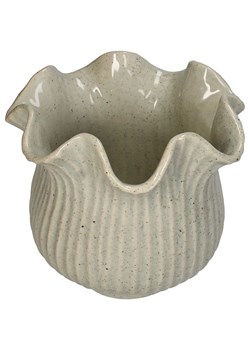 Kersten Doniczka w kolorze beżowym - wys. 19,5 x Ø 21 cm ze sklepu Limango Polska w kategorii Doniczki i osłonki - zdjęcie 188614636