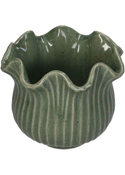 Kersten Doniczka w kolorze zielonym - wys. 14 x Ø 16,5 cm ze sklepu Limango Polska w kategorii Doniczki i osłonki - zdjęcie 188614638