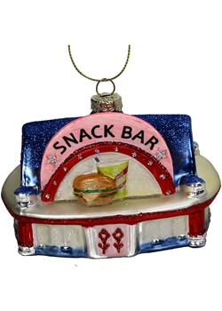 Kersten Ozdoba choinkowa "Snackbar" ze wzorem - wys. 11,4 cm ze sklepu Limango Polska w kategorii Dekoracje bożonarodzeniowe - zdjęcie 188614657