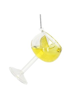 Kersten Ozdoba choinkowa "Cocktail" w kolorze żółtym - wys. 9 cm ze sklepu Limango Polska w kategorii Dekoracje bożonarodzeniowe - zdjęcie 188614718