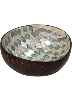 Kersten Miska dekoracyjna w kolorze brązowo-niebiesko-beżowym - wys. 6 x Ø 14 cm ze sklepu Limango Polska w kategorii Misy i tace dekoracyjne - zdjęcie 188614737