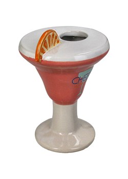 Kersten Wazon "Cocktail" w kolorze biało-pomarańczowym - 11,5 x 16 x 11 cm ze sklepu Limango Polska w kategorii Wazony - zdjęcie 188614757