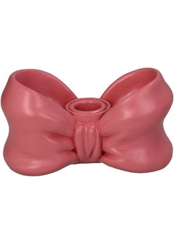 Kersten Świecznik "Bow" w kolorze różowym - 13,5 x 7 x 7 cm ze sklepu Limango Polska w kategorii Świeczniki - zdjęcie 188614845