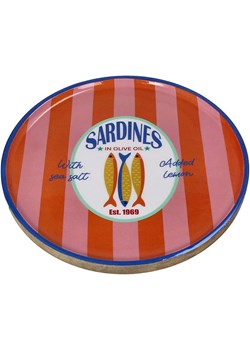 Kersten Podtalerz "Sardines" w kolorze jasnoróżowo-pomarańczowym - Ø 30 cm ze sklepu Limango Polska w kategorii Naczynia - zdjęcie 188614977