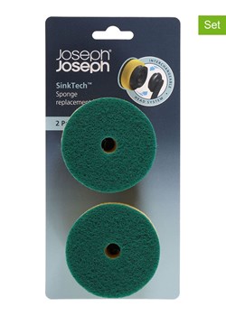 JosephJoseph Wymienne główki gąbkowe (2 szt.) w kolorze zielono-żółtym - Ø 7 cm ze sklepu Limango Polska w kategorii Akcesoria kuchenne - zdjęcie 188615307