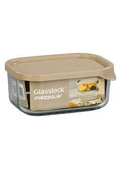 Glasslock Pojemnik "Modular" w kolorze beżowym - 750 ml ze sklepu Limango Polska w kategorii Pojemniki kuchenne - zdjęcie 188615558