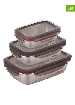 CUITISAN Pojemniki (3 szt.) "Flora" ze sklepu Limango Polska w kategorii Pojemniki kuchenne - zdjęcie 188615645