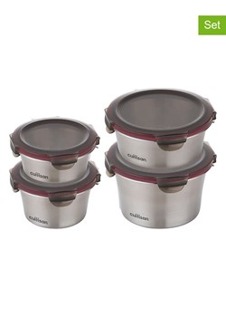 CUITISAN Pojemniki (4 szt.) "Flora" ze sklepu Limango Polska w kategorii Pojemniki kuchenne - zdjęcie 188615649