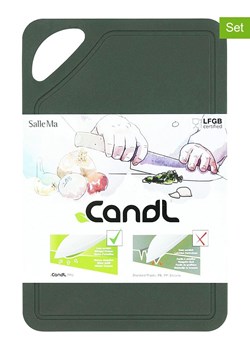 CandL Deski (2 szt.) "Handy" w kolorze zielonym do krojenia - 26,2 x 17 cm ze sklepu Limango Polska w kategorii Deski - zdjęcie 188615765