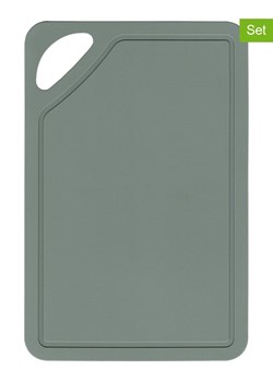 CandL Deski (2 szt.) w kolorze szarym do krojenia - 26 x 17 cm ze sklepu Limango Polska w kategorii Deski - zdjęcie 188615825