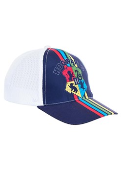 Harry Potter Czapka "Harry Potter" w kolorze biało-granatowym ze wzorem ze sklepu Limango Polska w kategorii Czapki dziecięce - zdjęcie 188615945