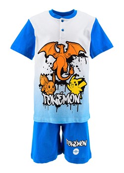 Pokémon Piżama "Pokemon" w kolorze biało-niebieskim ze sklepu Limango Polska w kategorii Piżamy dziecięce - zdjęcie 188616185