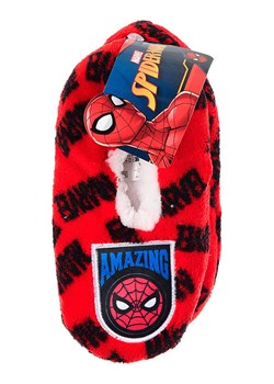Spiderman Kapcie "Spiderman" w kolorze czerwonym ze sklepu Limango Polska w kategorii Kapcie dziecięce - zdjęcie 188616218