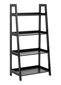 Actona Regał "Wally" w kolorze czarnym na książki - 63 x 130 x 40 cm ze sklepu Limango Polska w kategorii Regały i witryny - zdjęcie 188617429