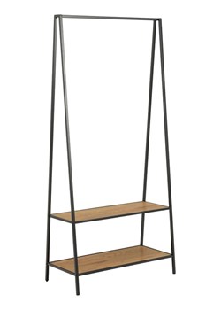 Actona Wieszak "Seaford" w kolorze jasnobrązowo-czarnym na ubrania - 77 x 165 x 37 cm ze sklepu Limango Polska w kategorii Szafy - zdjęcie 188617575