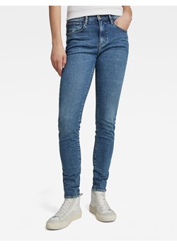 G-Star Dżinsy - Skinny fit - w kolorze niebieskim ze sklepu Limango Polska w kategorii Jeansy damskie - zdjęcie 188617946