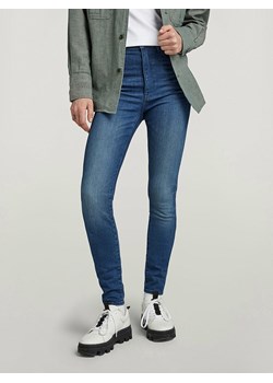 G-Star Dżinsy - Skinny fit - w kolorze niebieskim ze sklepu Limango Polska w kategorii Jeansy damskie - zdjęcie 188618017
