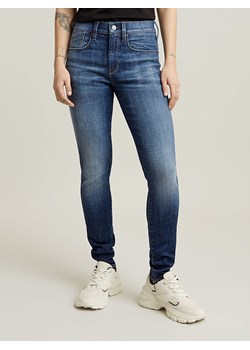 G-Star Dżinsy "Lhana" - Skinny fit - w kolorze niebieskim ze sklepu Limango Polska w kategorii Jeansy damskie - zdjęcie 188618186