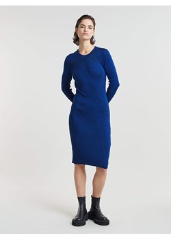 G-Star Sukienka dzianinowa w kolorze niebieskim ze sklepu Limango Polska w kategorii Sukienki - zdjęcie 188618417