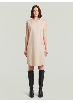 G-Star Sukienka w kolorze beżowym ze sklepu Limango Polska w kategorii Sukienki - zdjęcie 188618508