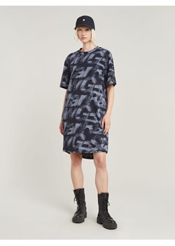 G-Star Sukienka w kolorze granatowo-szarym ze sklepu Limango Polska w kategorii Sukienki - zdjęcie 188618529