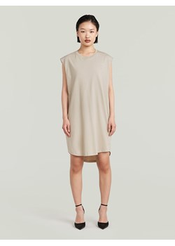 G-Star Sukienka w kolorze kremowym ze sklepu Limango Polska w kategorii Sukienki - zdjęcie 188618659