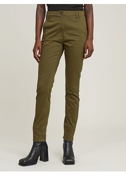 G-Star Spodnie - Skinny fit - w kolorze khaki ze sklepu Limango Polska w kategorii Spodnie damskie - zdjęcie 188618905