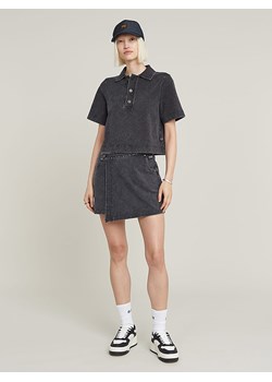 G-Star Koszulka polo w kolorze antracytowym ze sklepu Limango Polska w kategorii Bluzki damskie - zdjęcie 188619597