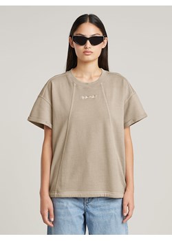 G-Star Koszulka w kolorze beżowym ze sklepu Limango Polska w kategorii Bluzki damskie - zdjęcie 188619639
