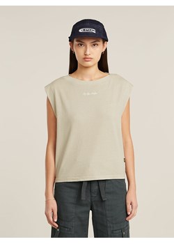 G-Star Koszulka w kolorze beżowym ze sklepu Limango Polska w kategorii Bluzki damskie - zdjęcie 188620055