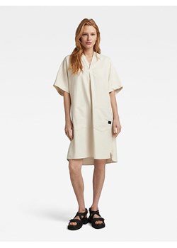 G-Star Sukienka w kolorze kremowym ze sklepu Limango Polska w kategorii Sukienki - zdjęcie 188620299