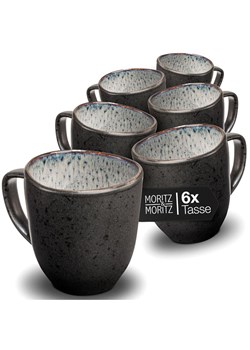 Moritz &amp; Moritz Kubki (6 szt.) "Organic" w kolorze szarym - 380 ml ze sklepu Limango Polska w kategorii Naczynia - zdjęcie 188622379