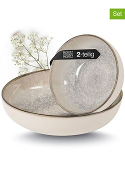 Moritz &amp; Moritz Miski (2 szt.) "Blossom" w kolorze kremowym do serwowania ze sklepu Limango Polska w kategorii Naczynia - zdjęcie 188622419